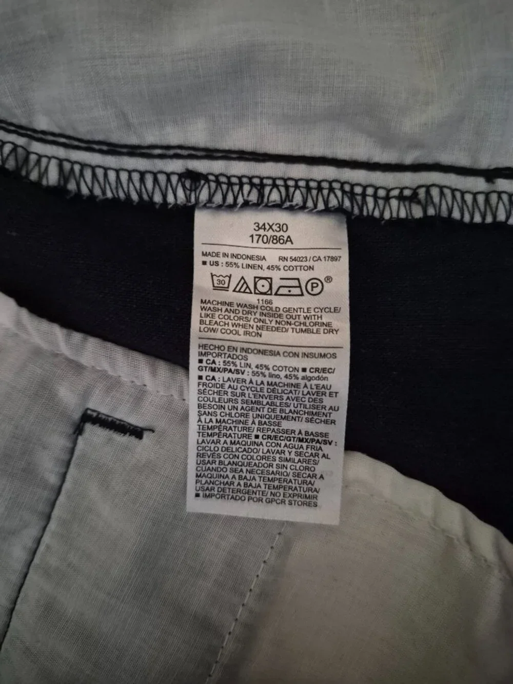 Old Navy Linen Blend Men's Pants 34x30
